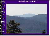 Totally surrounded by mountains