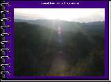 Sunset begins over the Smokies